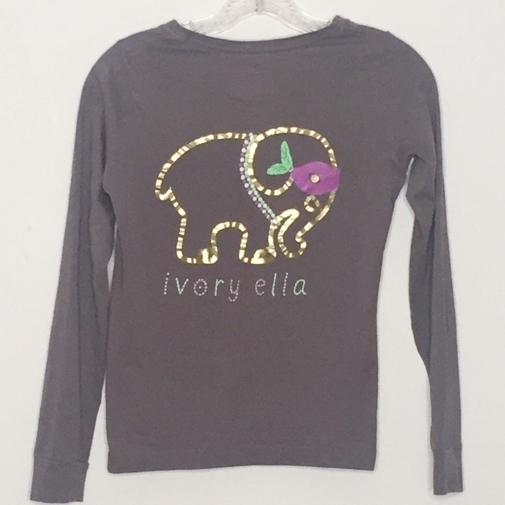 IVORY ELLA |  long sleeve Masquerade Elephant
